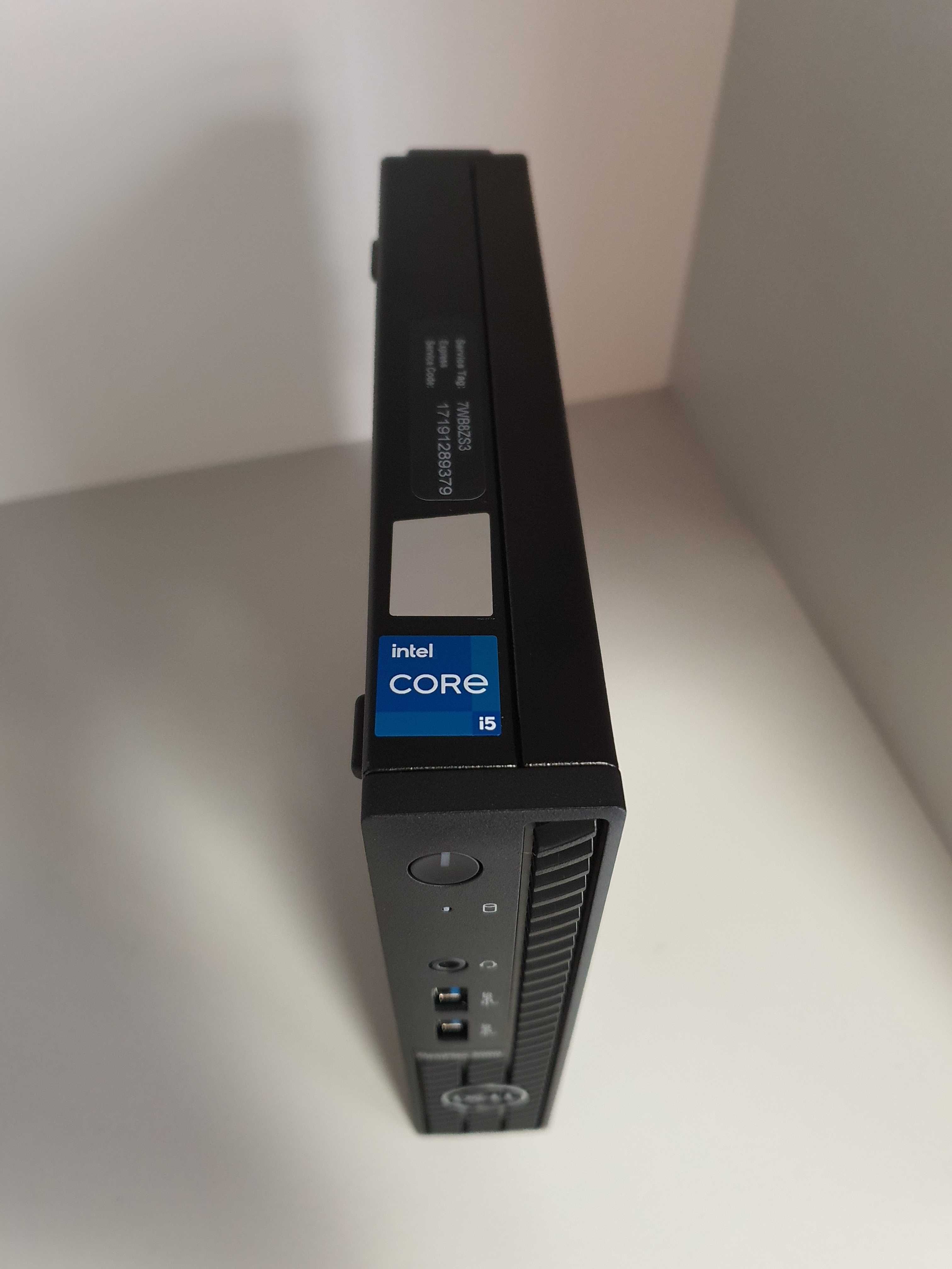 DELL OptiPlex 3000 Micro MFF, czarny (84M7F) I5-12500t 8/256ssd