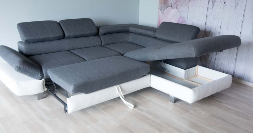 Narożnik Raty Rogówka NOWA z funkcją spania cała Polska