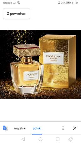 Giordani Gold Esenza Oriflame 100 % perfumy