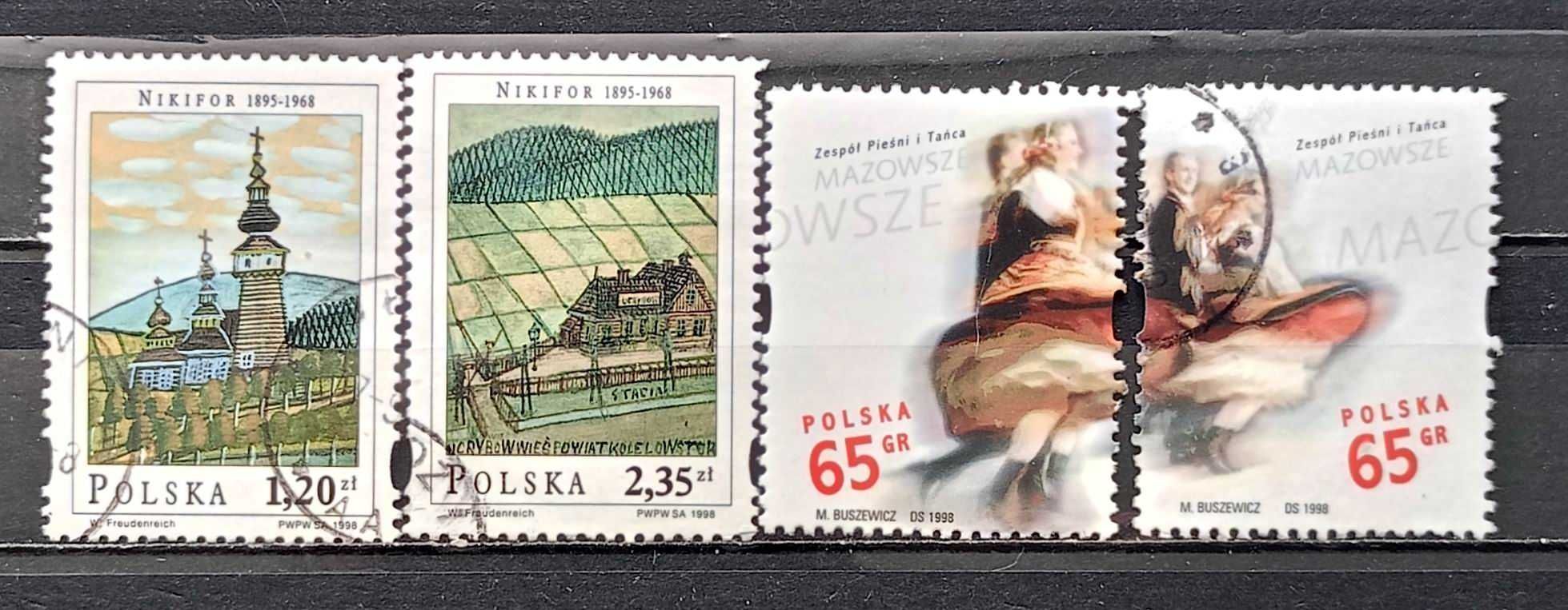 L Znaczki polskie rok 1998 - III kwartał