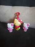Figurki Hello Kitty 3 sztuki plus 4 figurka gratis