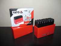 Клейма для металла буквенные Yato YT-6863 набор 27 штук размер 6 мм.