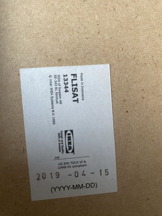 Stojak na książki IKEA Flisat