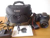 Canon EOS 1100D + lente + bolsa