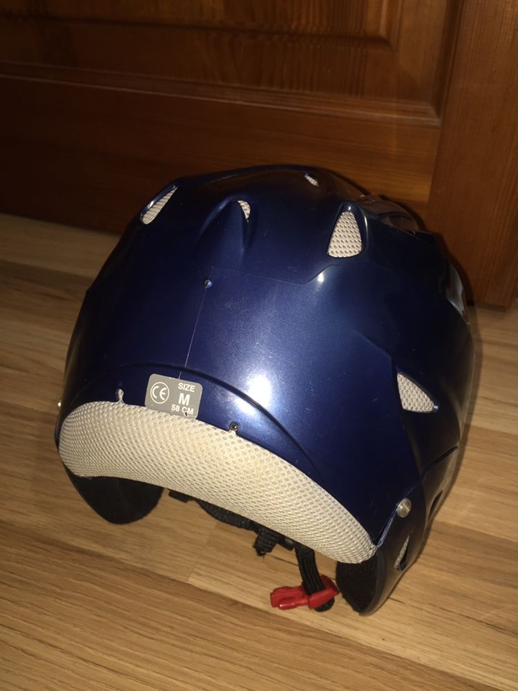Лижний шолом Reusch, шлем для сноуборда синій