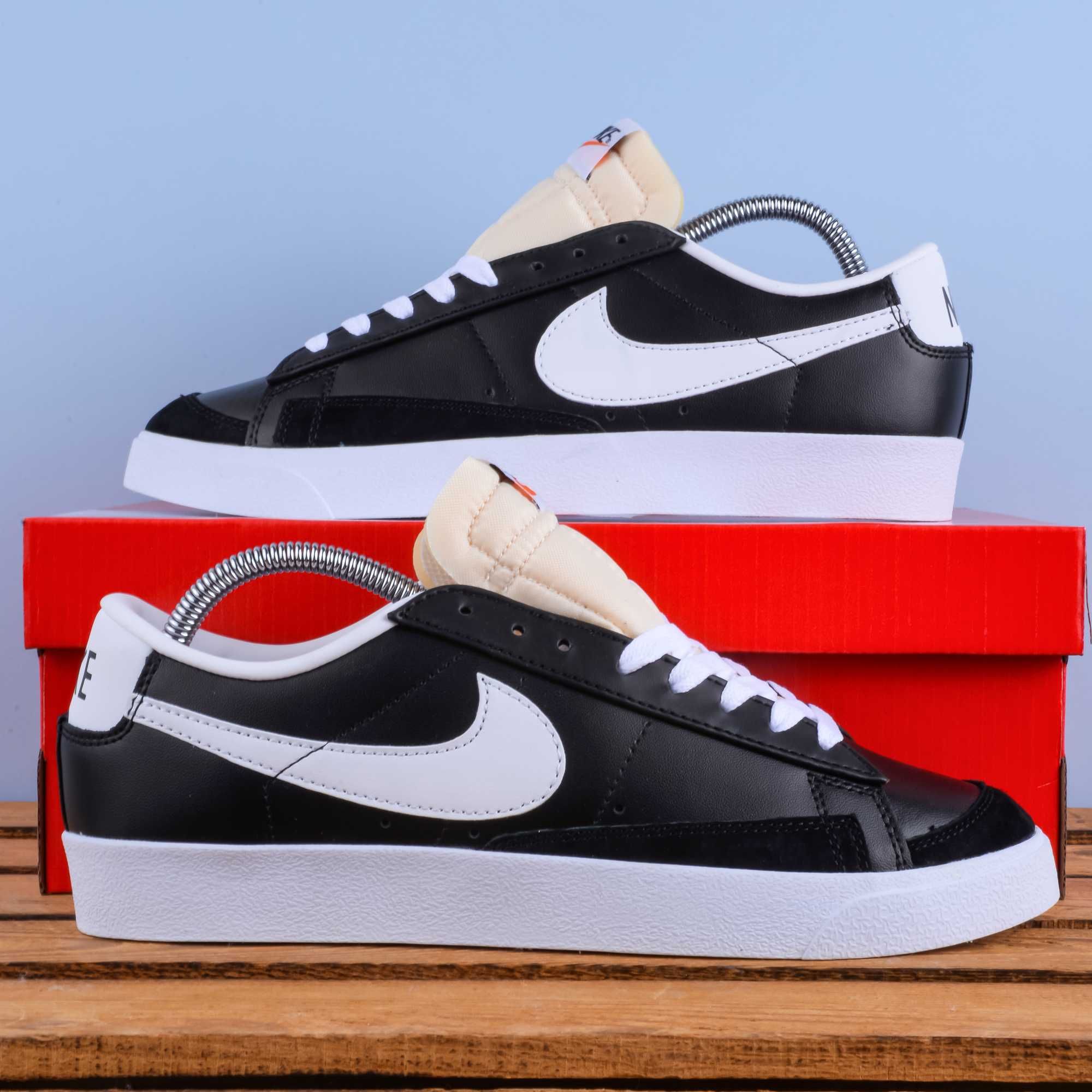 (1749) Чоловічі Кросівки Nike blazer чорні (41-45) найк найки