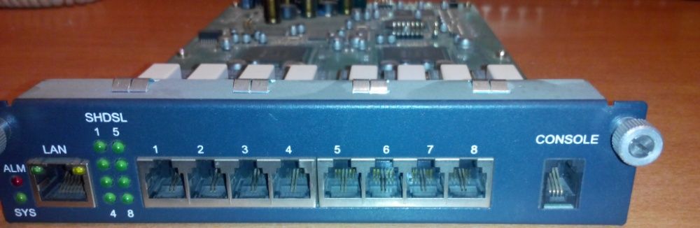 Zyxel SAM-1008 8-портовий модуль G.SHDSL до IES-1000