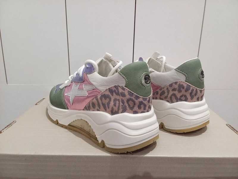 damskie sneakersy marki Vingino roz. 36 wkładka 23,5 cm jak nowe