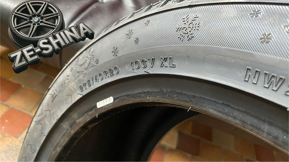 Шара! Зимові шини BMW X5/X6 R20 (275/40 + 315/35) • 2025 рік, нові