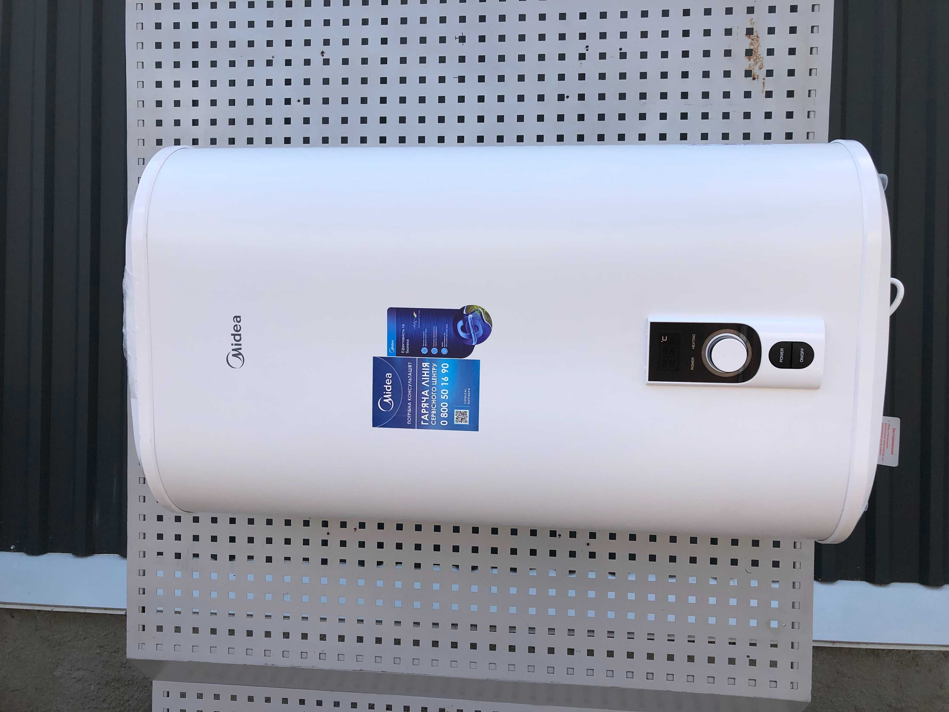 Бойлер НОВИЙ Midea D50-20ED2(D) 50 літрів плоский сухий тен універсал