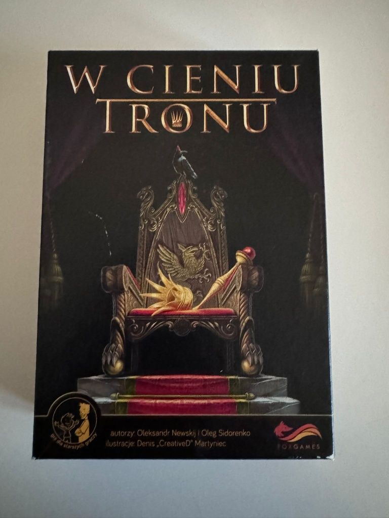 Gra planszowa "W cieniu tronu"