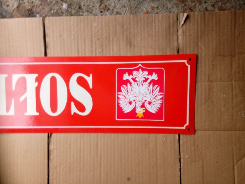 Stara tablica Sołtys