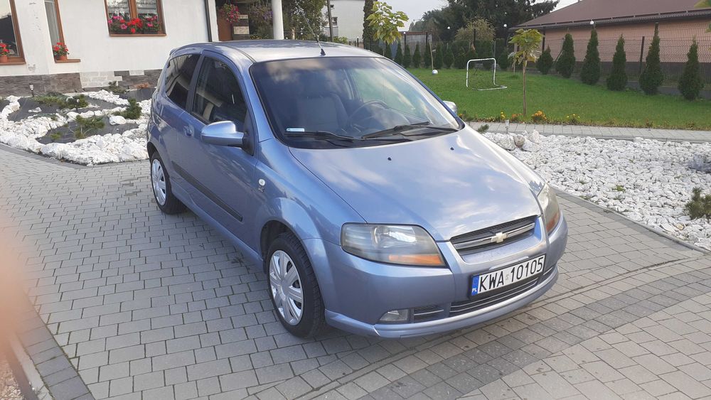 Chevrolet Kalos.Benzyna 1.4 Przebieg 117tyś Klima,nowe opony i hamulce