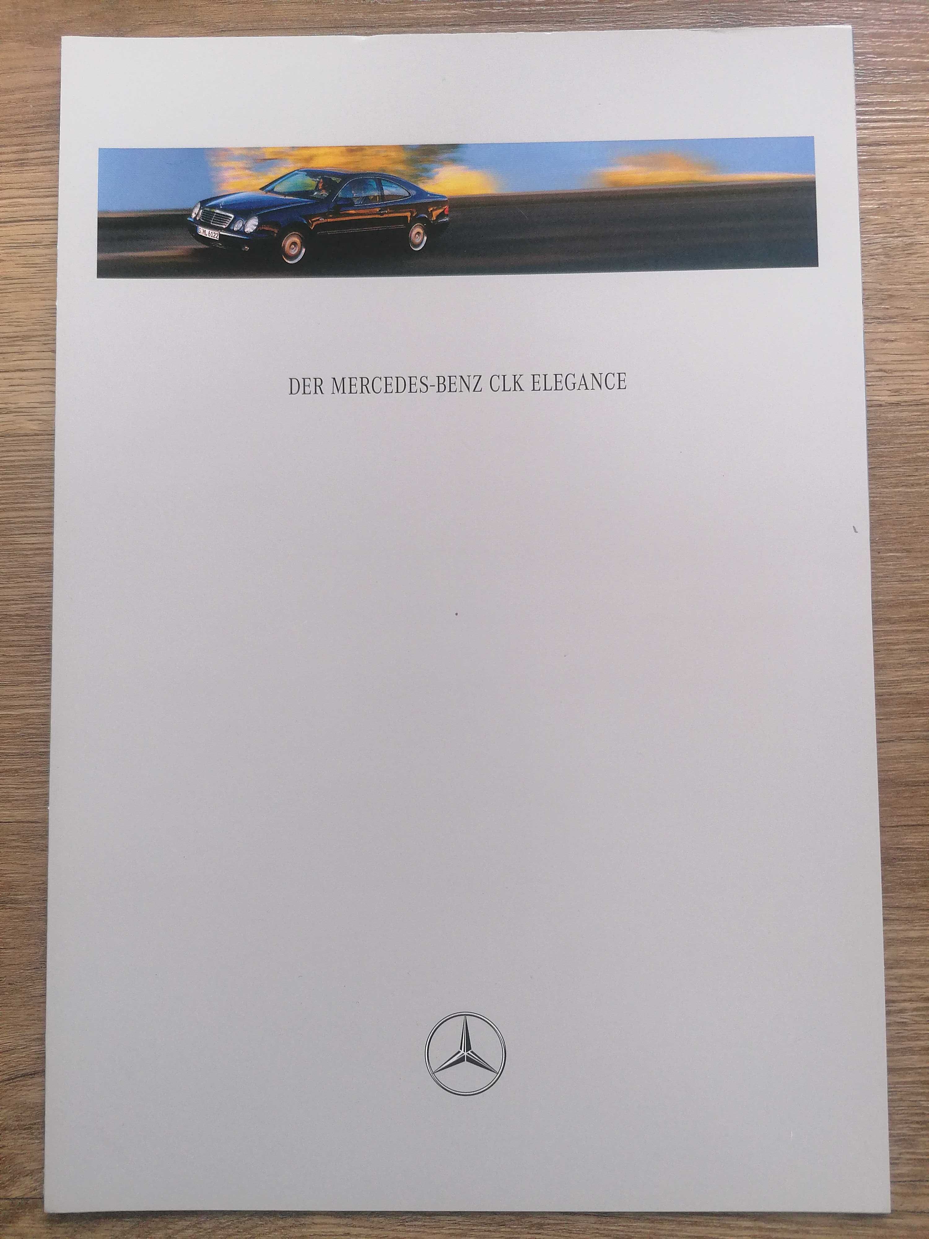 Prospekt Mercedes CLK Elegance, Sport