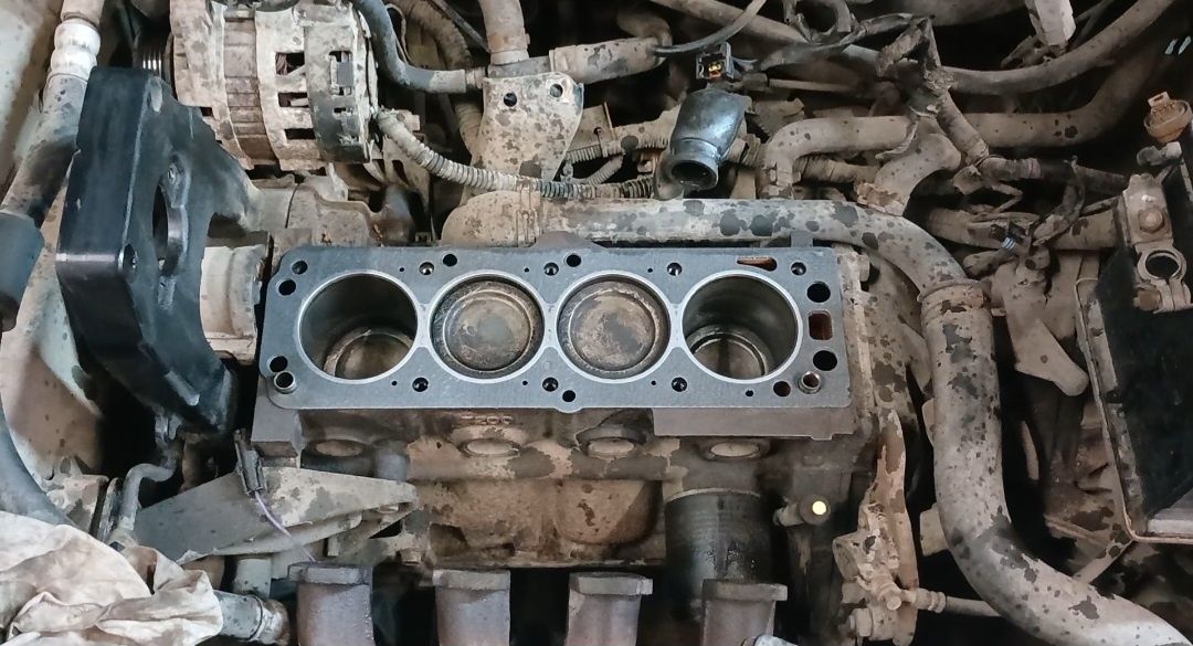 Замена двигателя, Sens в Daewoo Lanos, заправка кондиционера