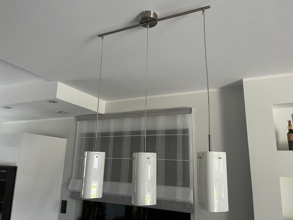 Lampa wisząca, trzy zwisy