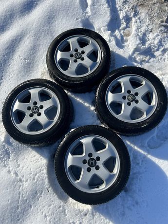 Alufelgi Honda OEM 16” 5x114,3 z oponami zimowymi