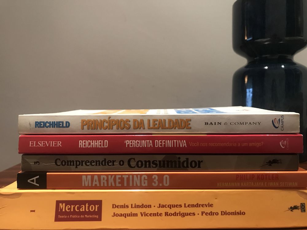 Livros Marketing, RP, Comunicação, RH e Liderança Autores Consagrados