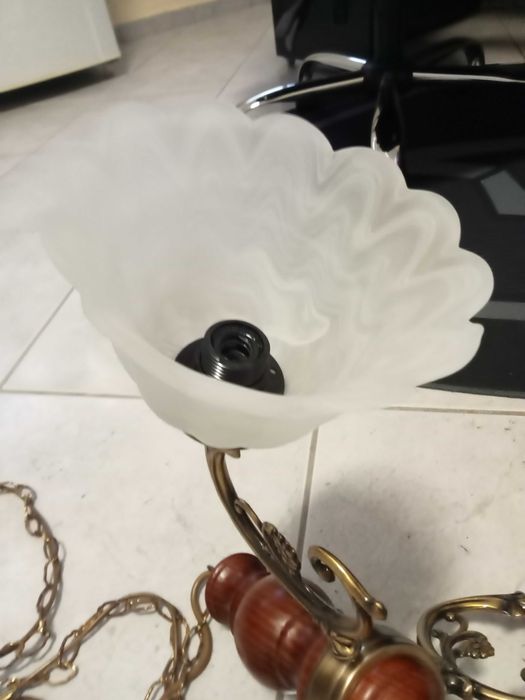 Candeeiro Triplo Tecto