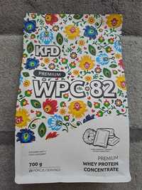 Białko KFG Premium WPC 82 smak pistacjowy oraz czekoladowo malinowy