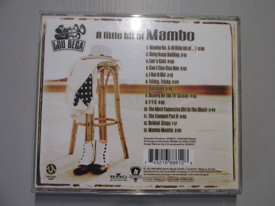 2 płyty CD Lou Bega - A little bit of Mambo - Pere Prado King of Mambo