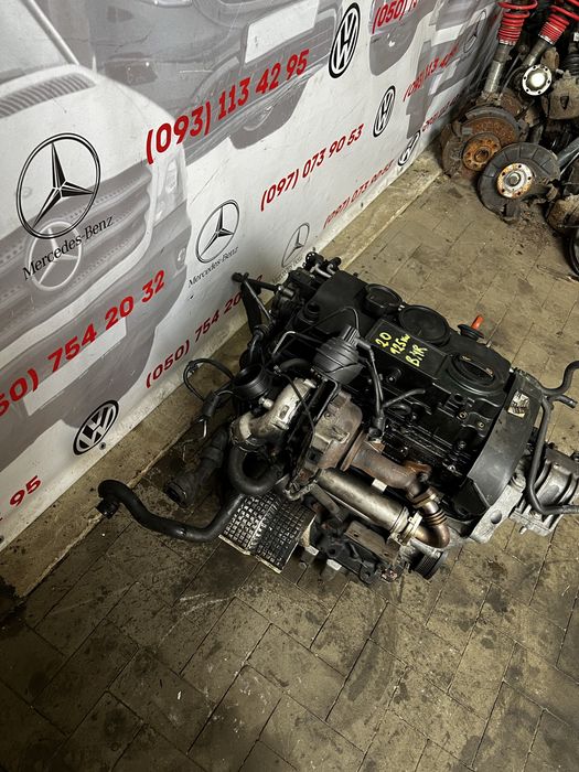Двигун 2.0 BMR 125kw Passat двигатель мотор Пасат б6