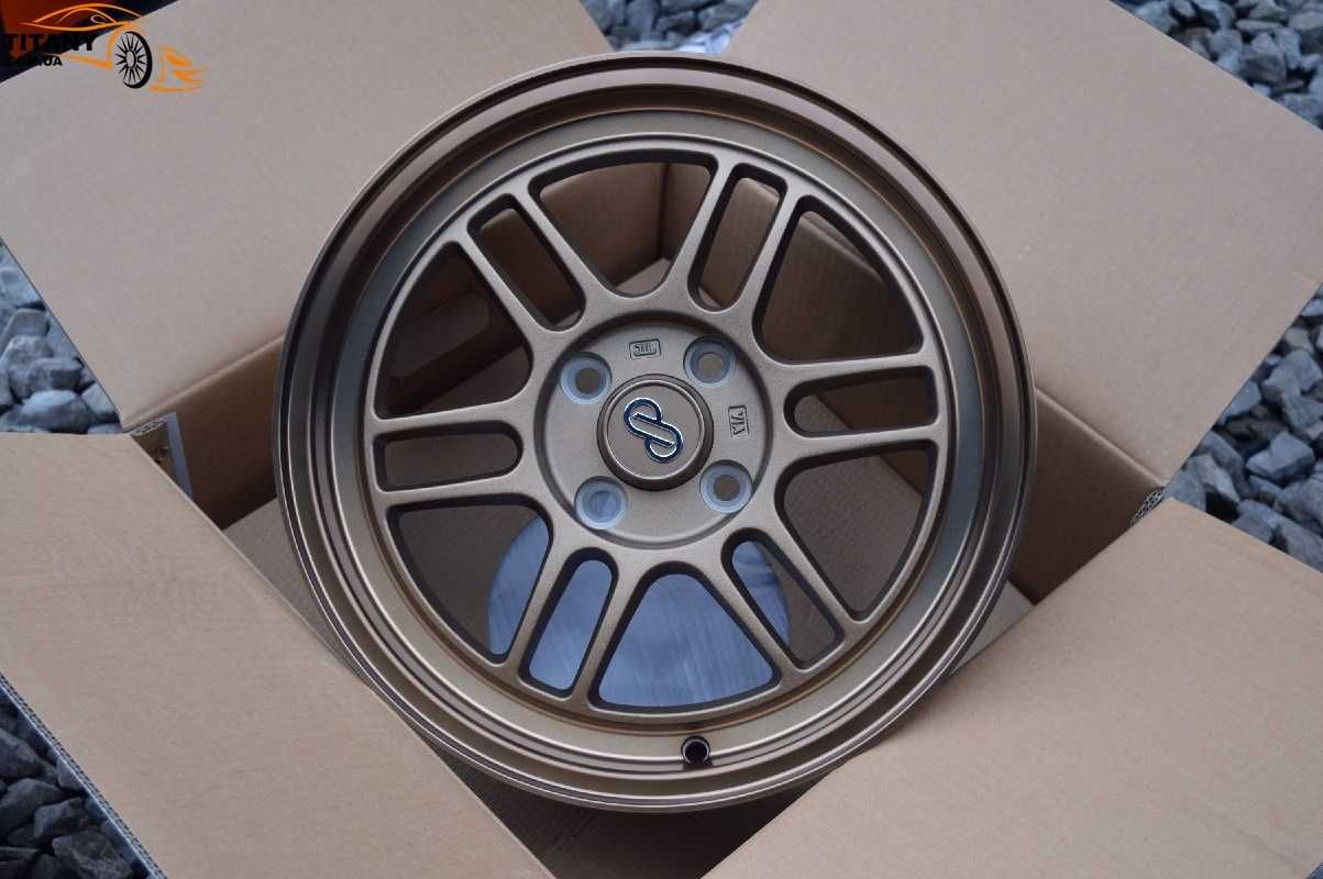 R15 4x100 7j et35 Enkei дизайн Honda Mazda Toyota VW Opel BMW титани
