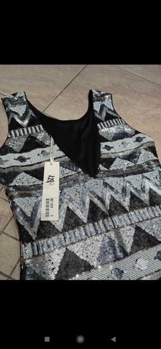 Sylwestrowa sukienka S