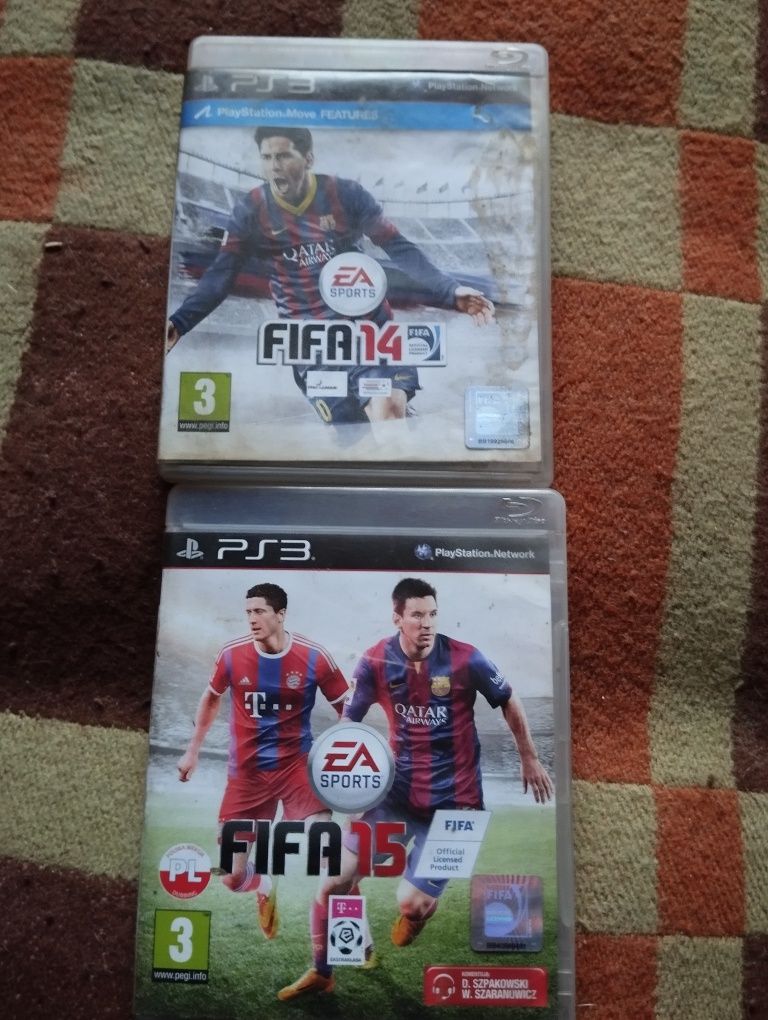 Gry FIFA 15 i FIFA 14 na PlayStation 3