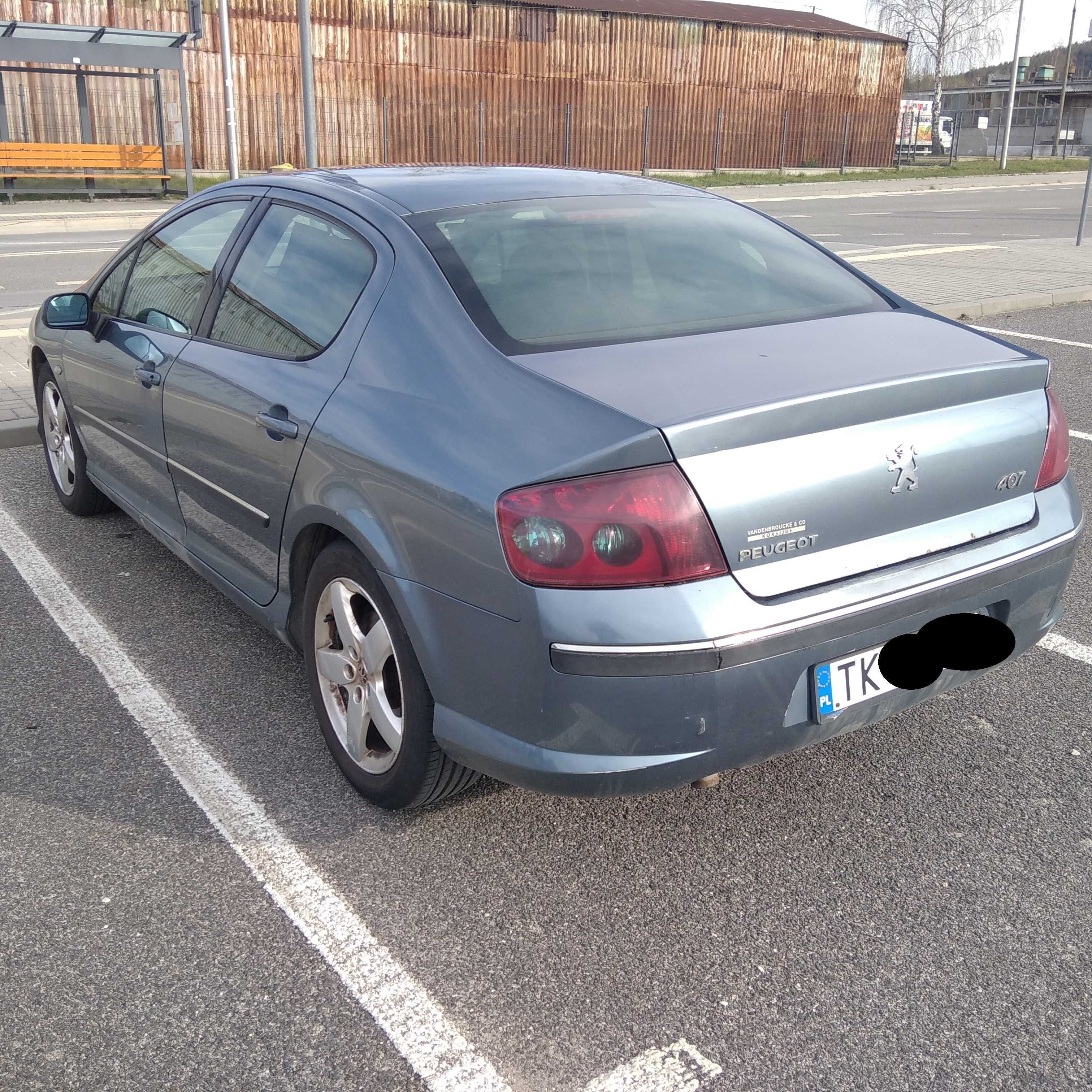 Peugeot 407, 2.0 HDI, 136 KM, 2004r, Automat