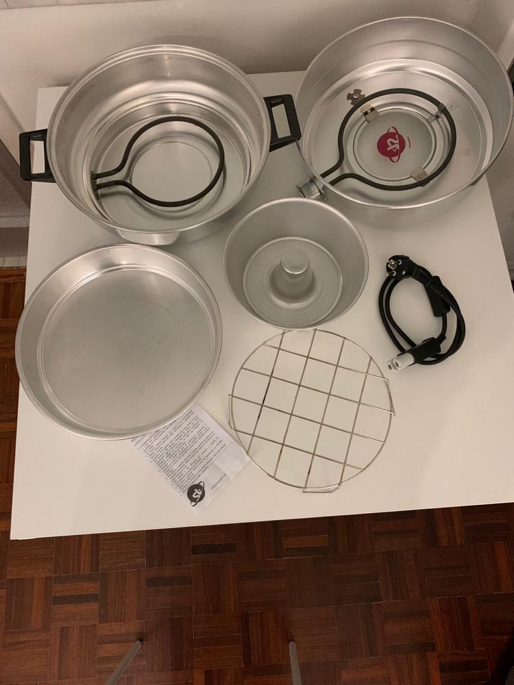 Forno Cloche Patusca de inox, 140 – EUROJAVA, nova.