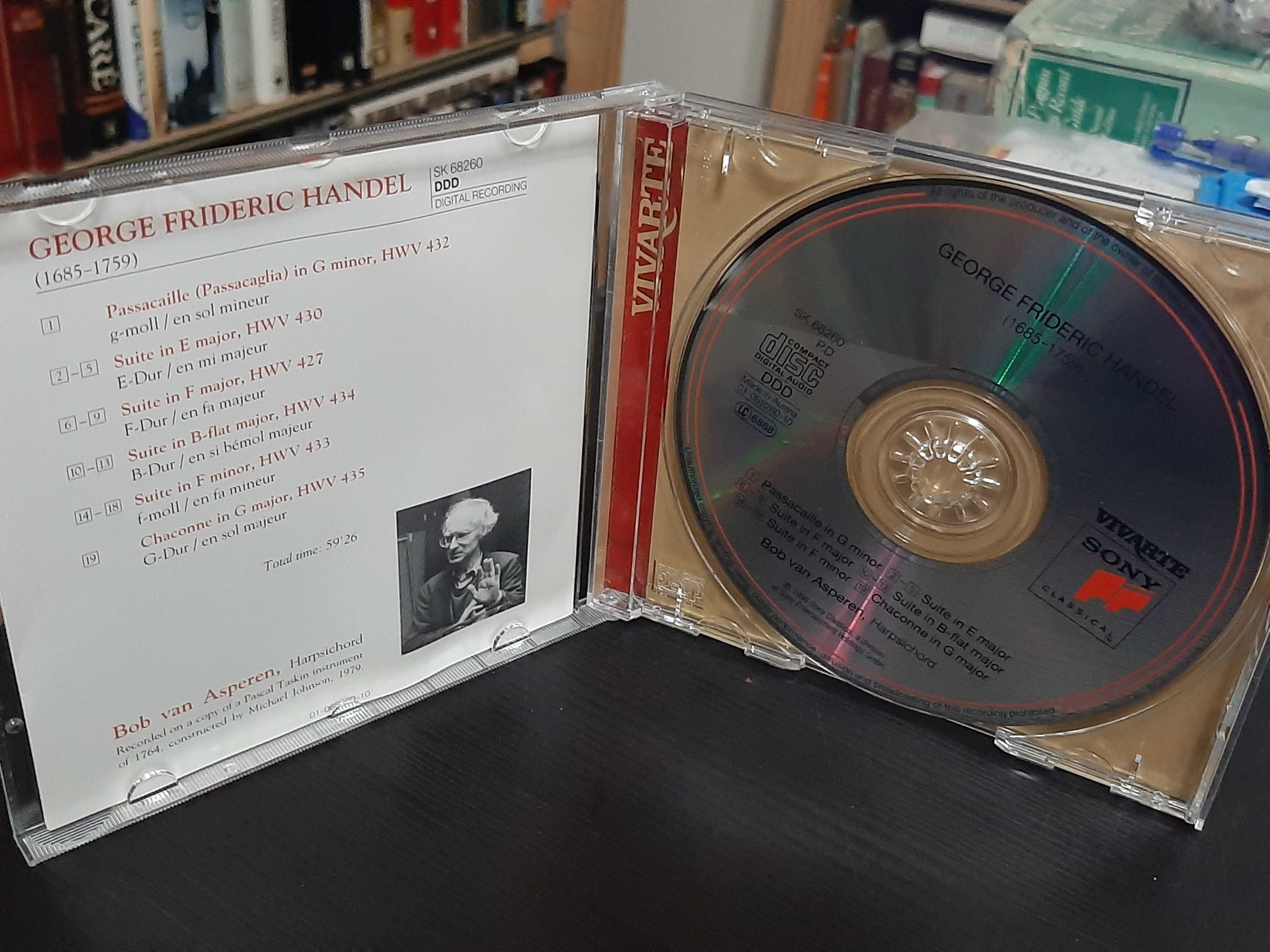 Handel – The Great Harpsichord Works – Bob van Asperen