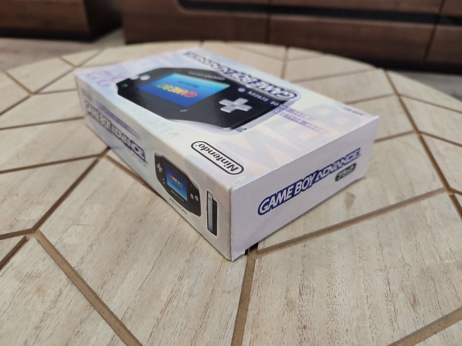 Pudełko instrukcja Nintendo Game Boy Advance # czarny # GBA