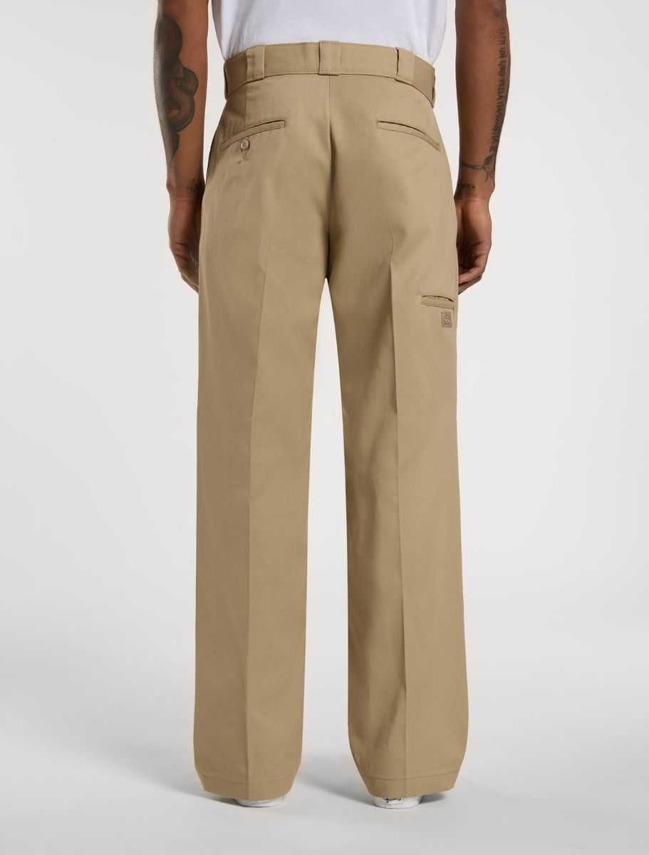 Dickies Loose Fit 33x32 Double Knee чоловічі колір бежевий прямий крой