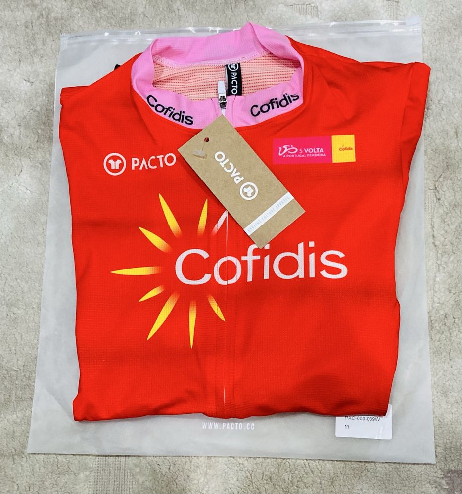 Jersey ciclismo Pacto Cofidis M