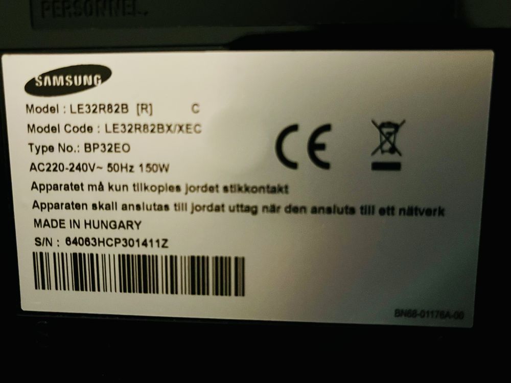 Telewizor Samsung 32” LCD - z opcją DOWOZU