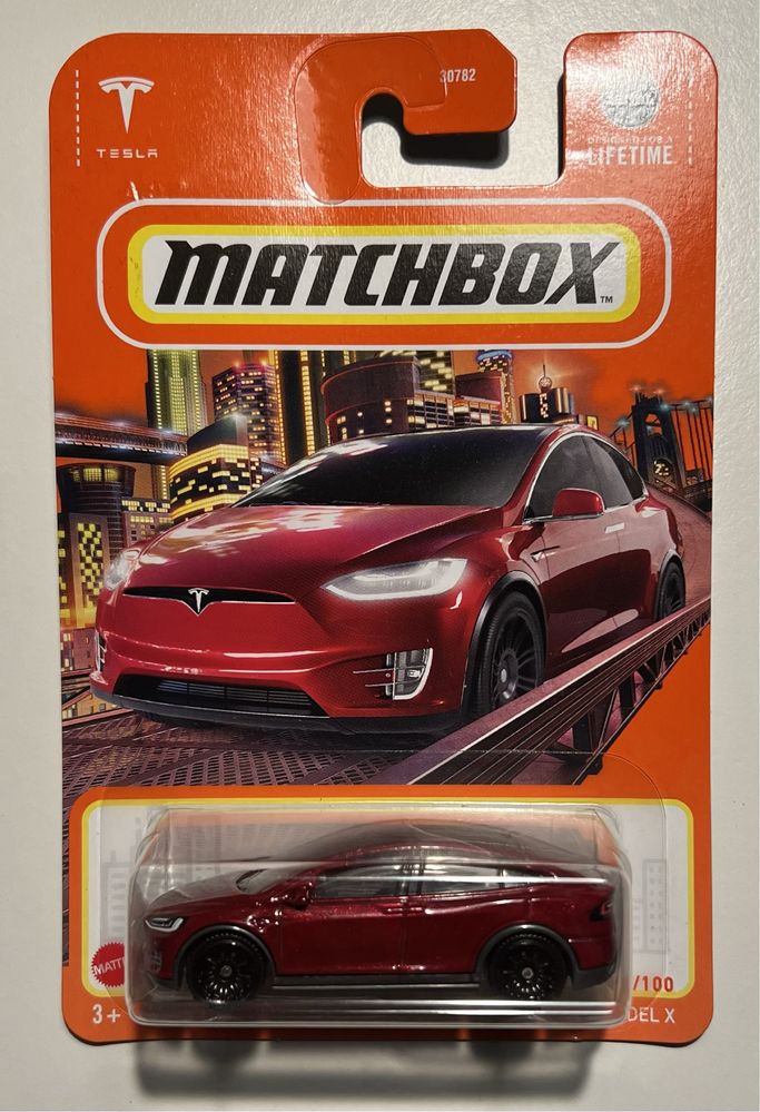 Hot Wheels e Matchbox Tesla