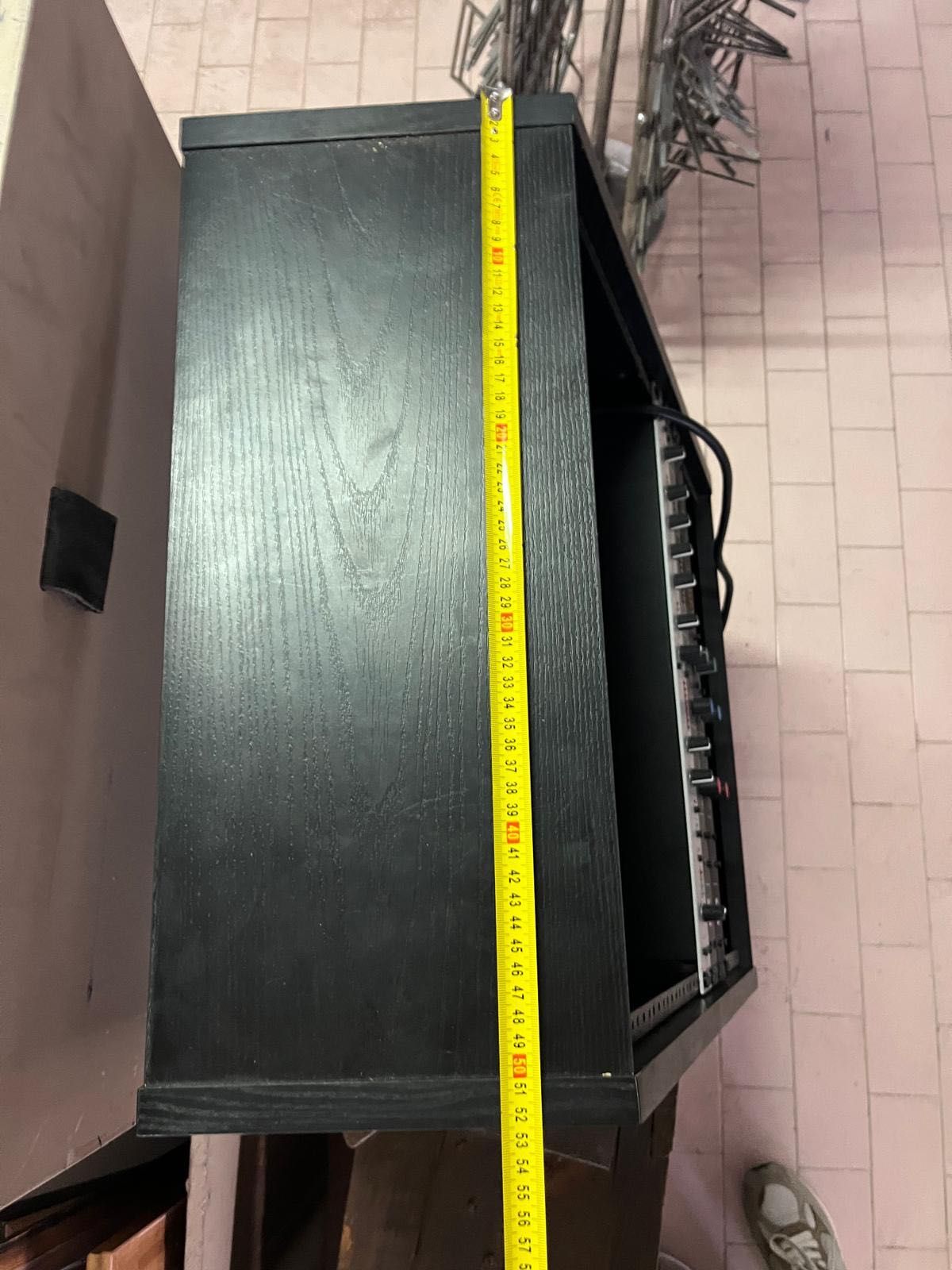 Rack com material de som