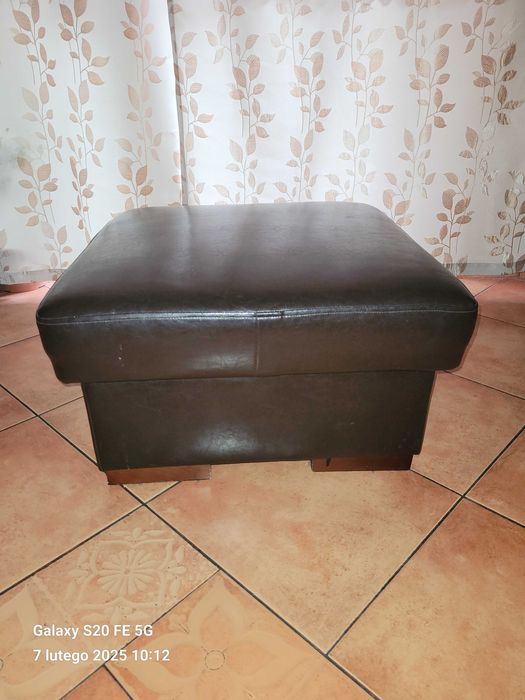Pufa z ekoskóry sz.70/68 wys. 38