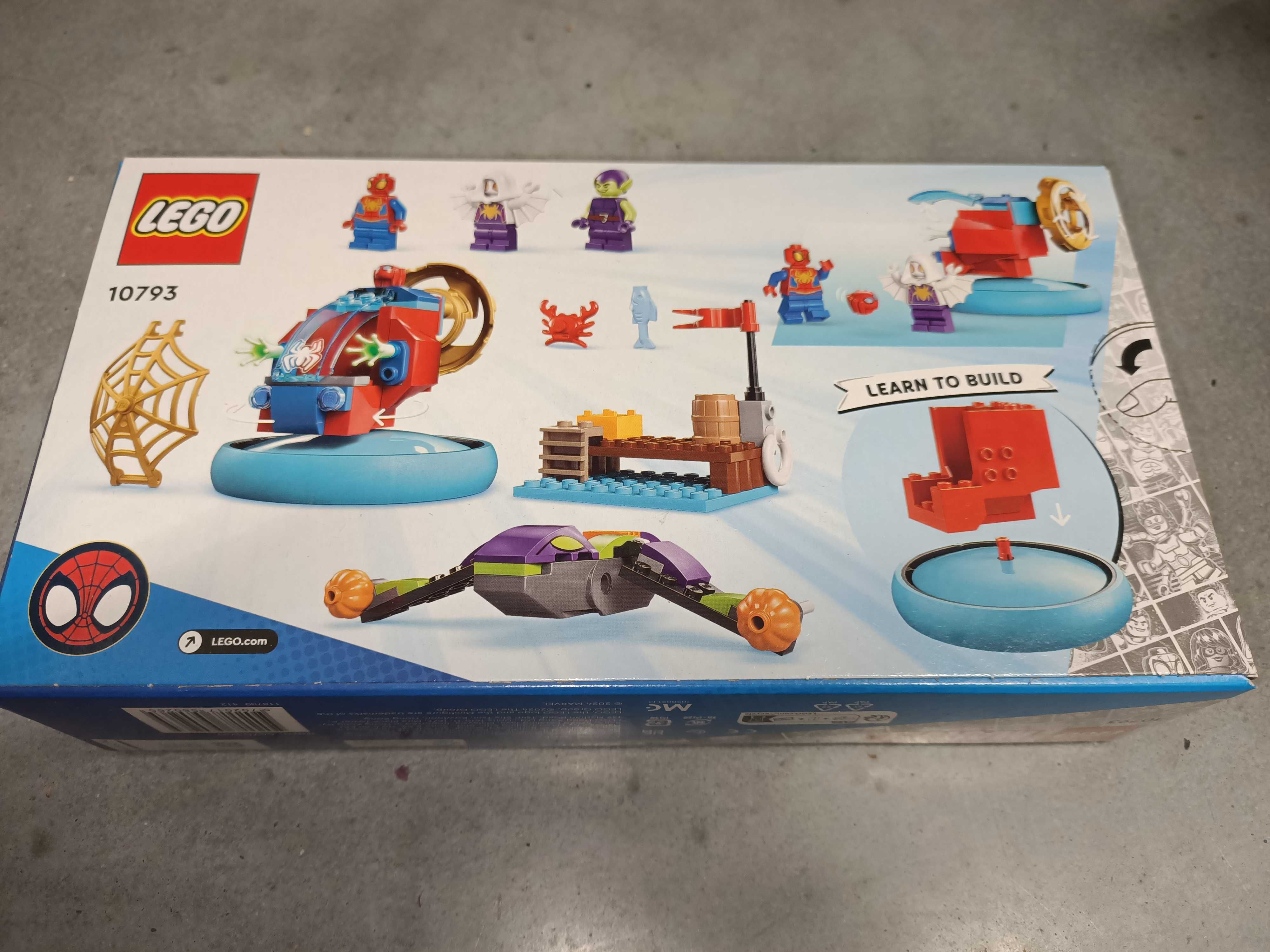 LEGO 10793 SUPER HEROES Spidey kontra Zielony Goblin