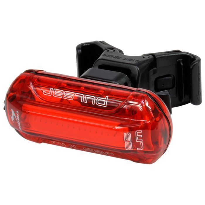 Lampa tył PULSAR COB LED 5F IPX4 na Bat. na Wspornik siodła