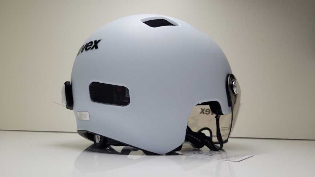 Kask rowerowy Uvex Rush Visor Cloud Matt M 55-58cm