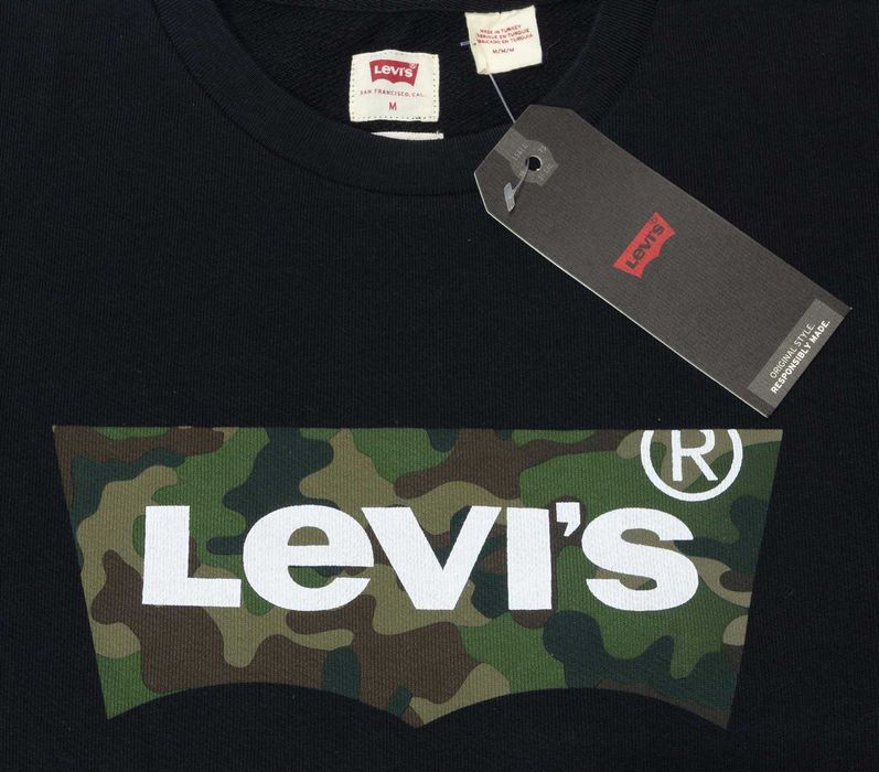 Мужская кофта свитшот Levis, толстовка, худи Левис из США