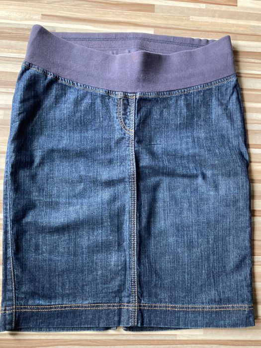 Spódnica jeansowa granatowa ciąża Benetton rozmiar M !!!