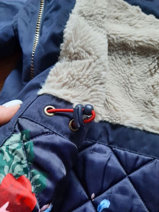 Куртка-парка на зиму 122-128, зимова куртка 7-8 років