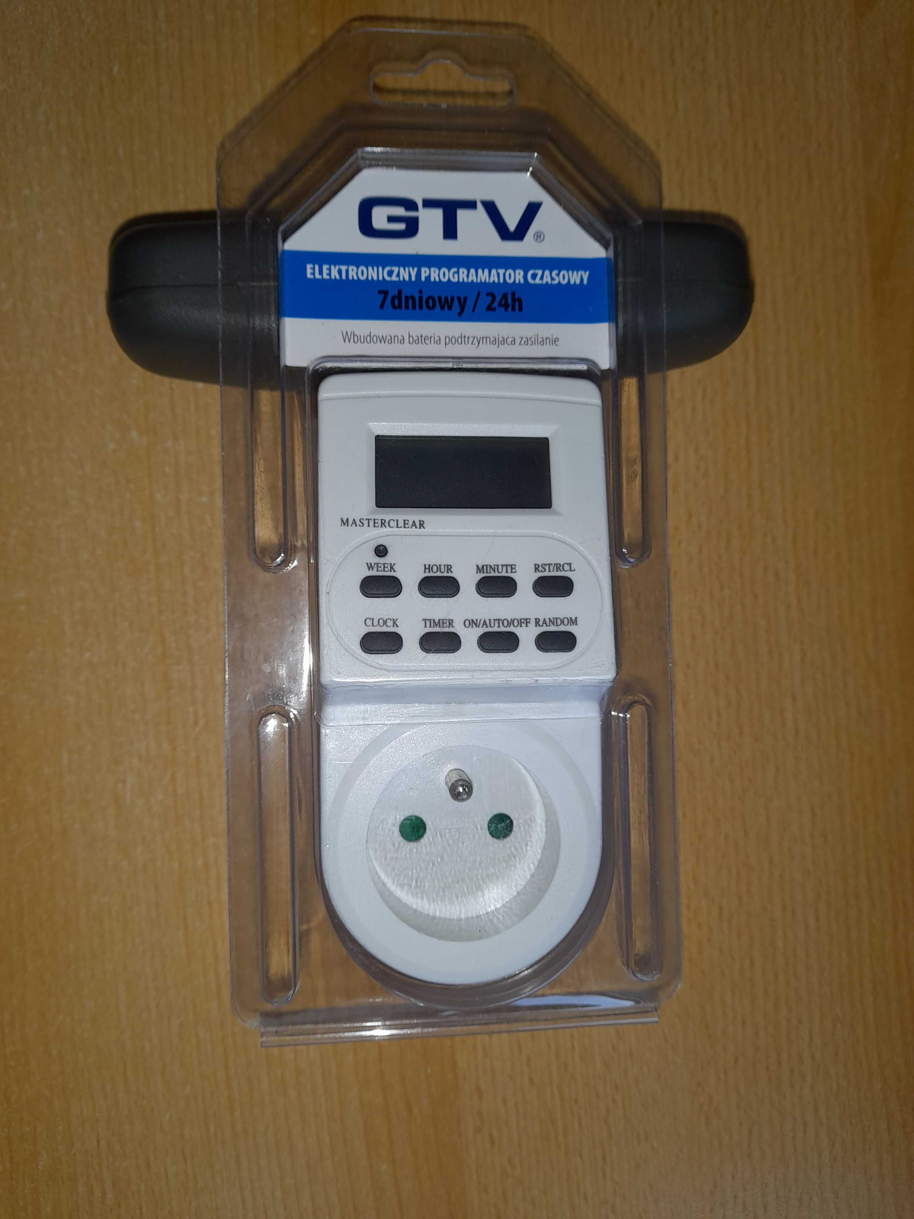 Elektroniczny Programator Czasowy 7-dniowy / 24 h