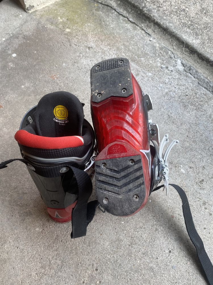 Botas para ski, bom estado
