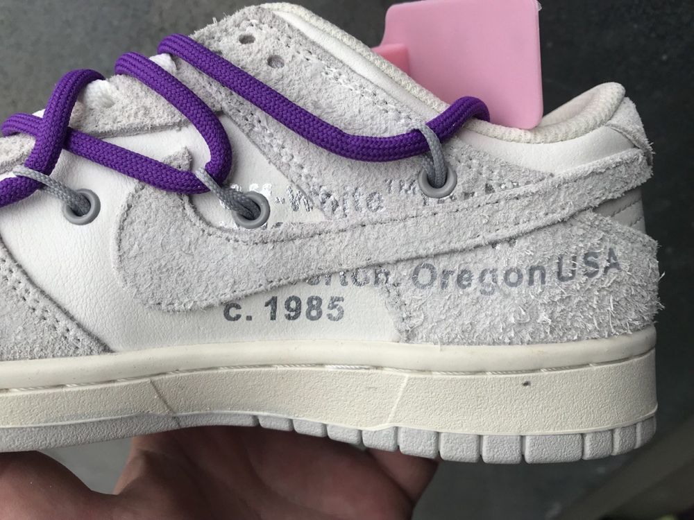 Nike Dunk Low Off-White Lot 15 42р.