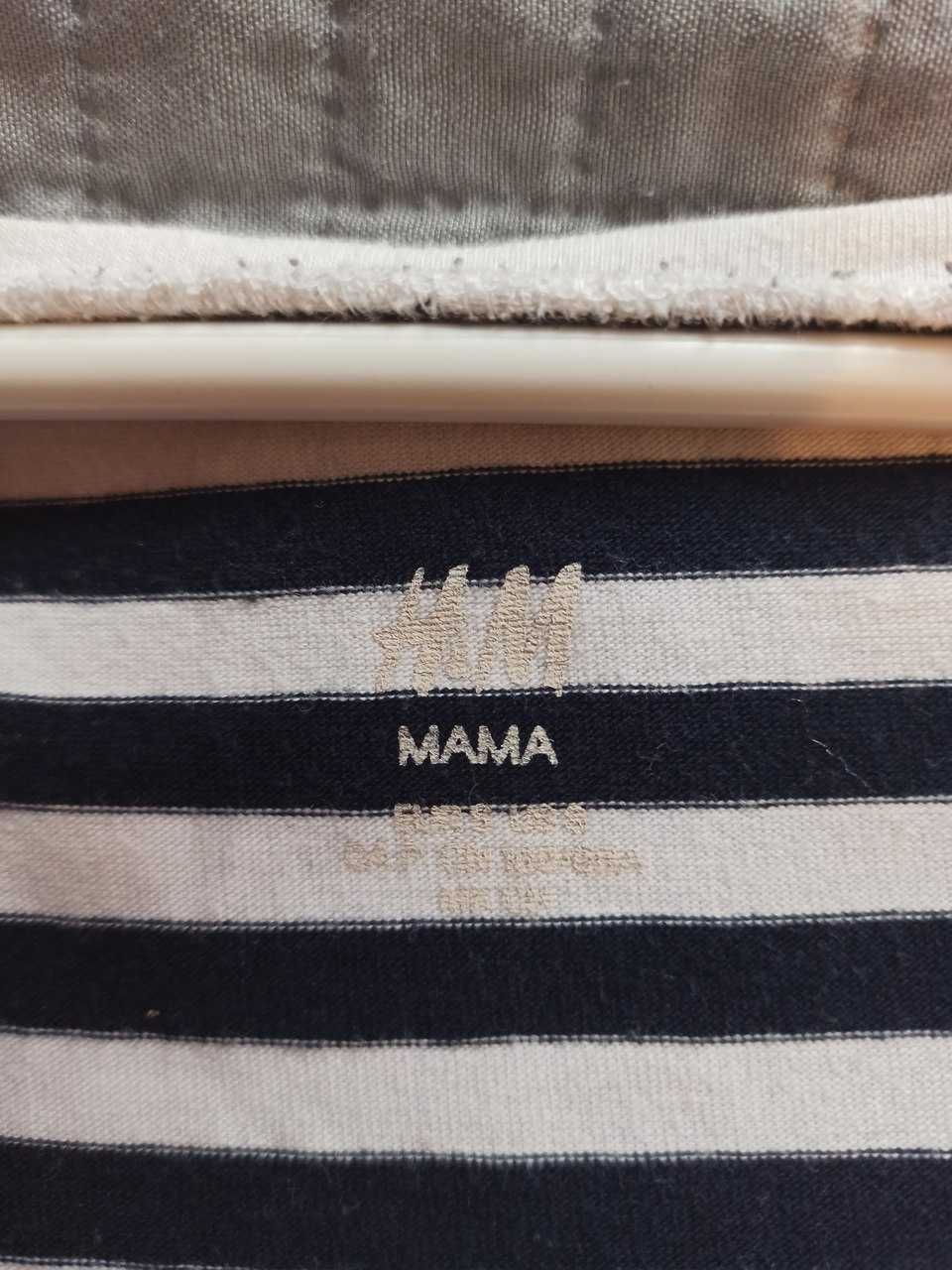 Bluzka ciążowa w paski H&M Mama