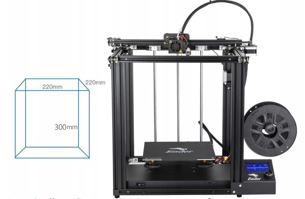 3D-принтер Creality 3D Ender-5 Pro+2 кг нитки PLA